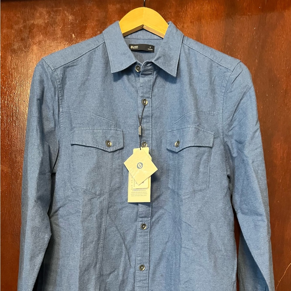 Men’s Onassis Cotton Flannel Heather Shirt